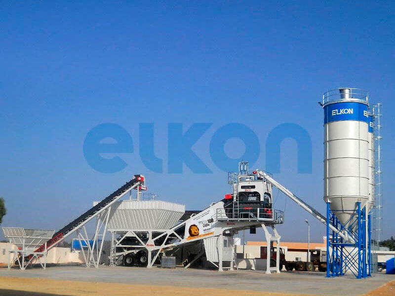 Мобильный бетонный завод ELKON MOBILE MASTER-100 Lion (фото 12)