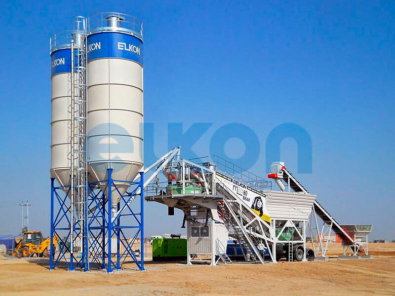 Мобильный бетонный завод ELKON MOBILE MASTER-60 Bear (фото 4)